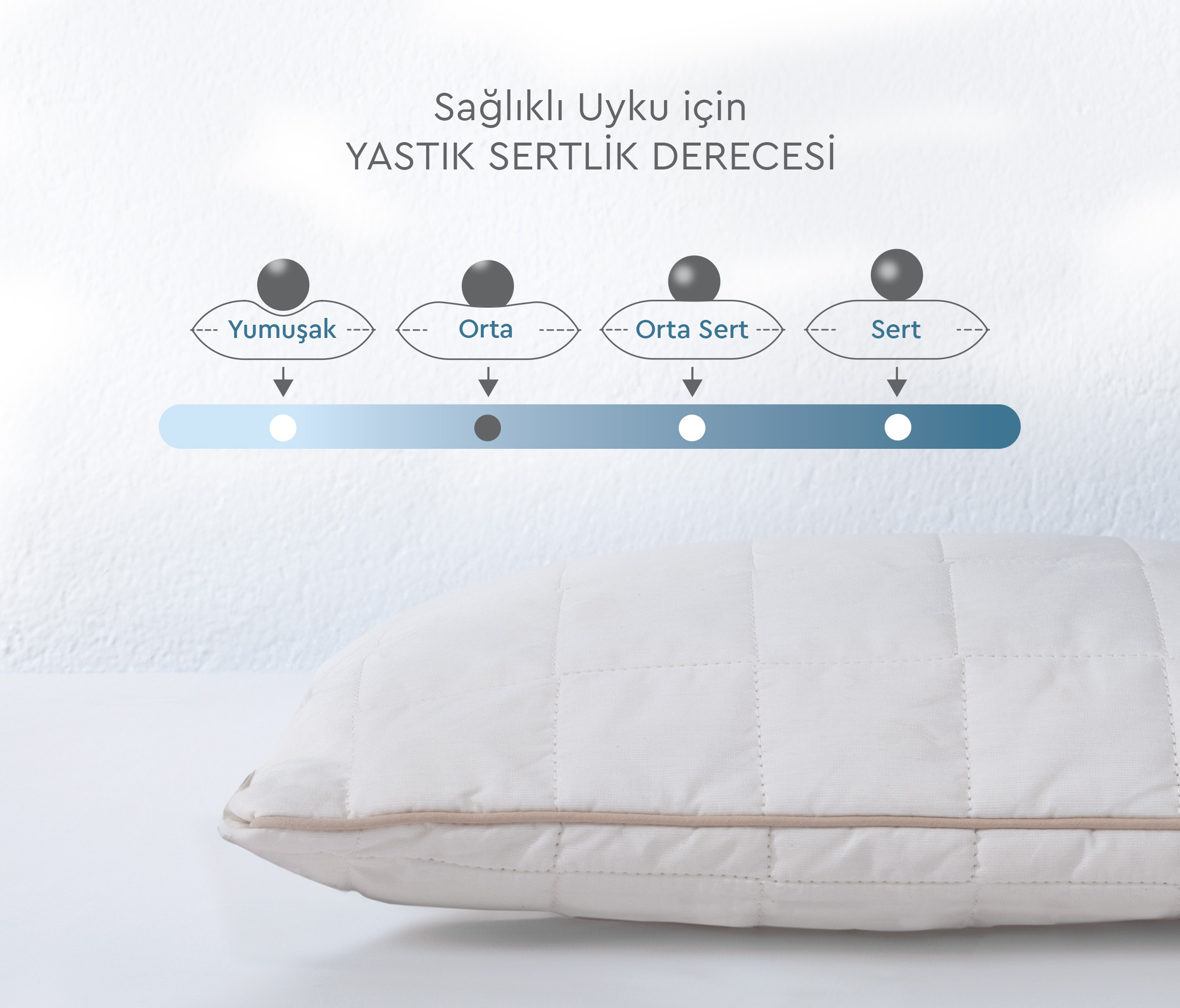 Sova Organik Pamuk Bebek Yastık