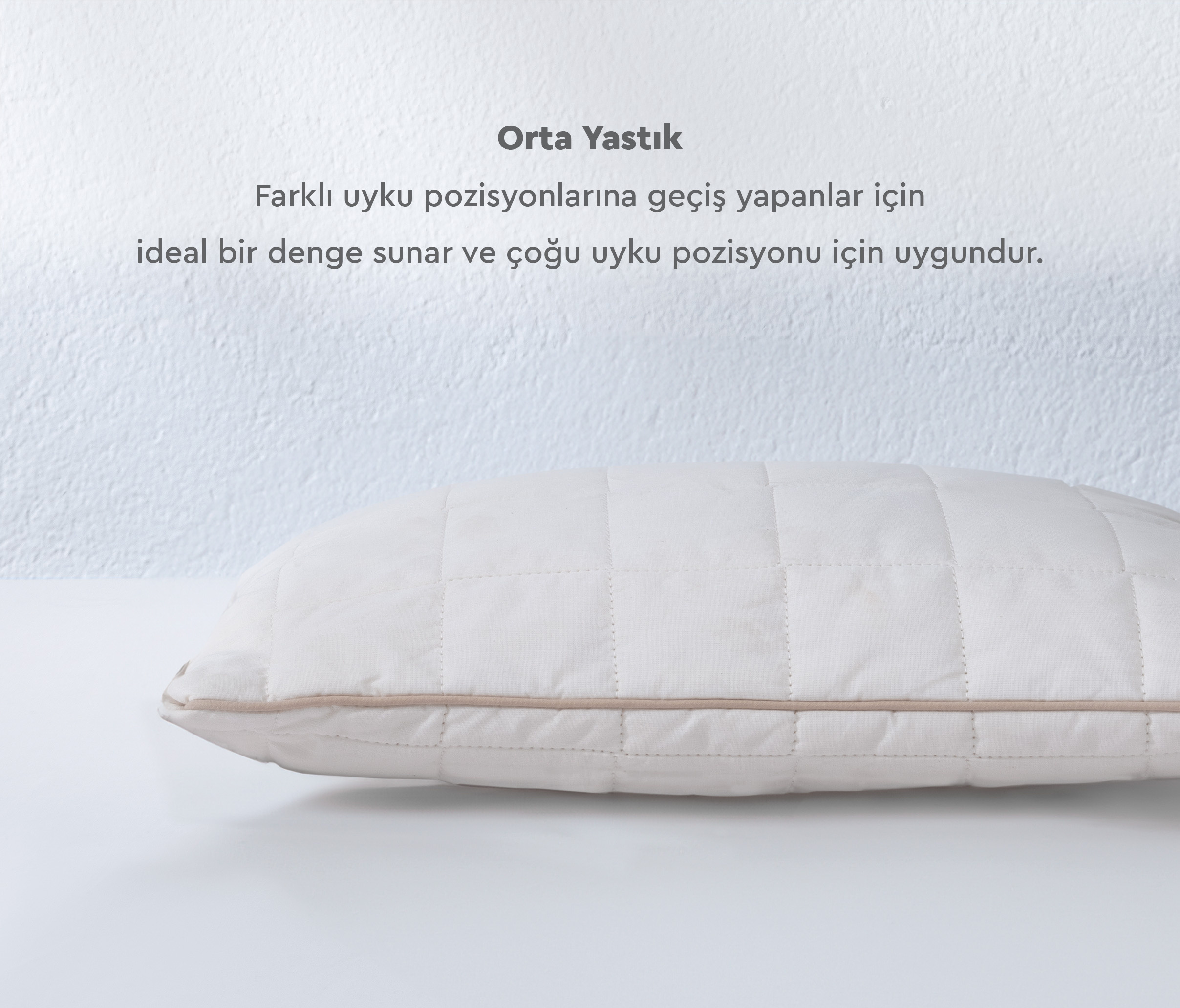 Sova Organik Pamuk Bebek Yastık