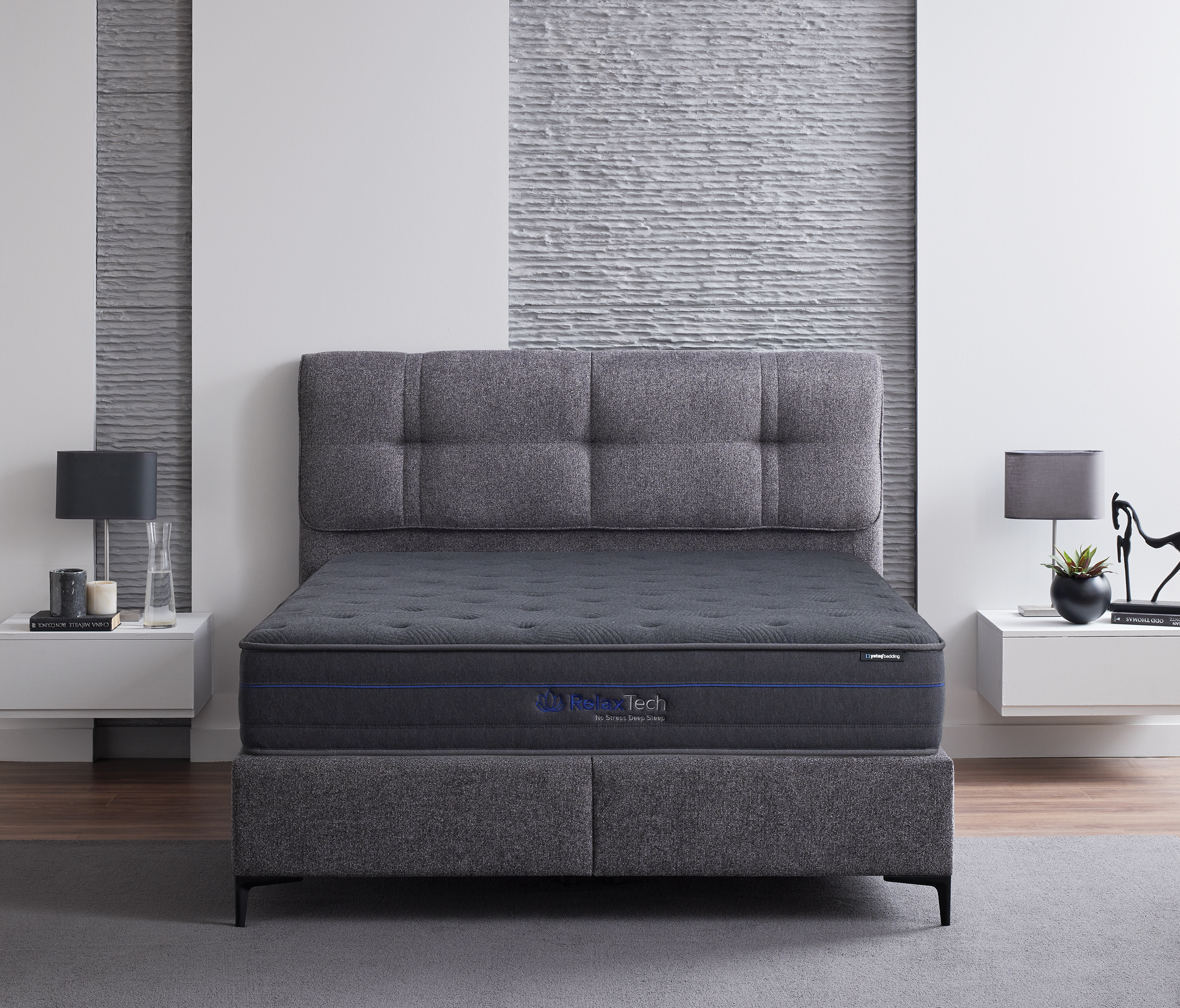 Relax Tech Yatak Baza Başlık