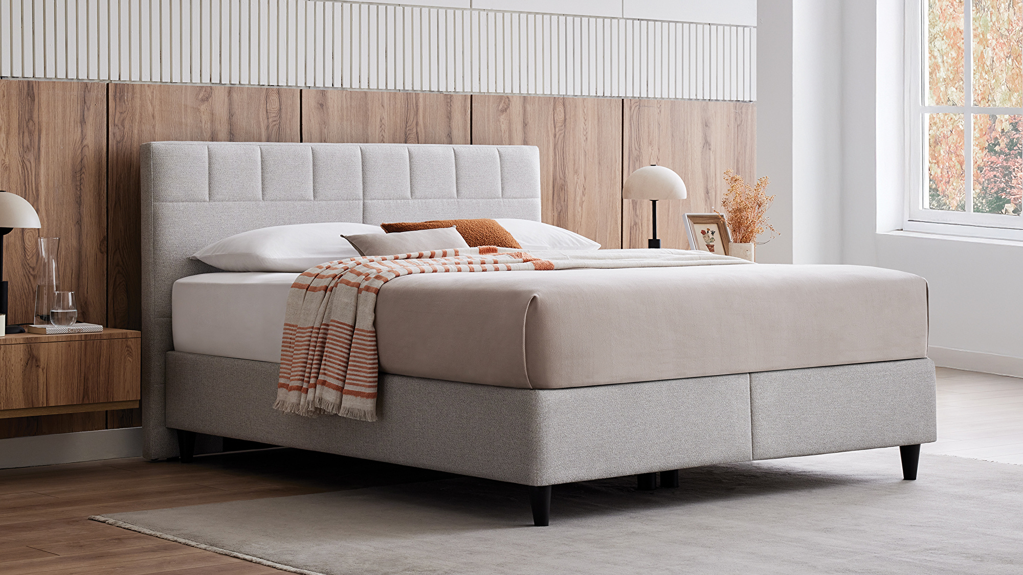Ruime opbergruimte
Lento boxspring
