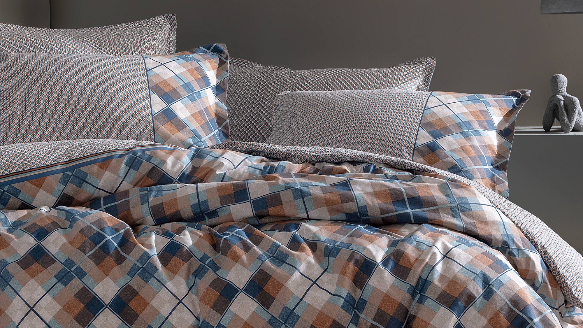 De hele nacht comfortabel slapen dankzij de katoenen stof