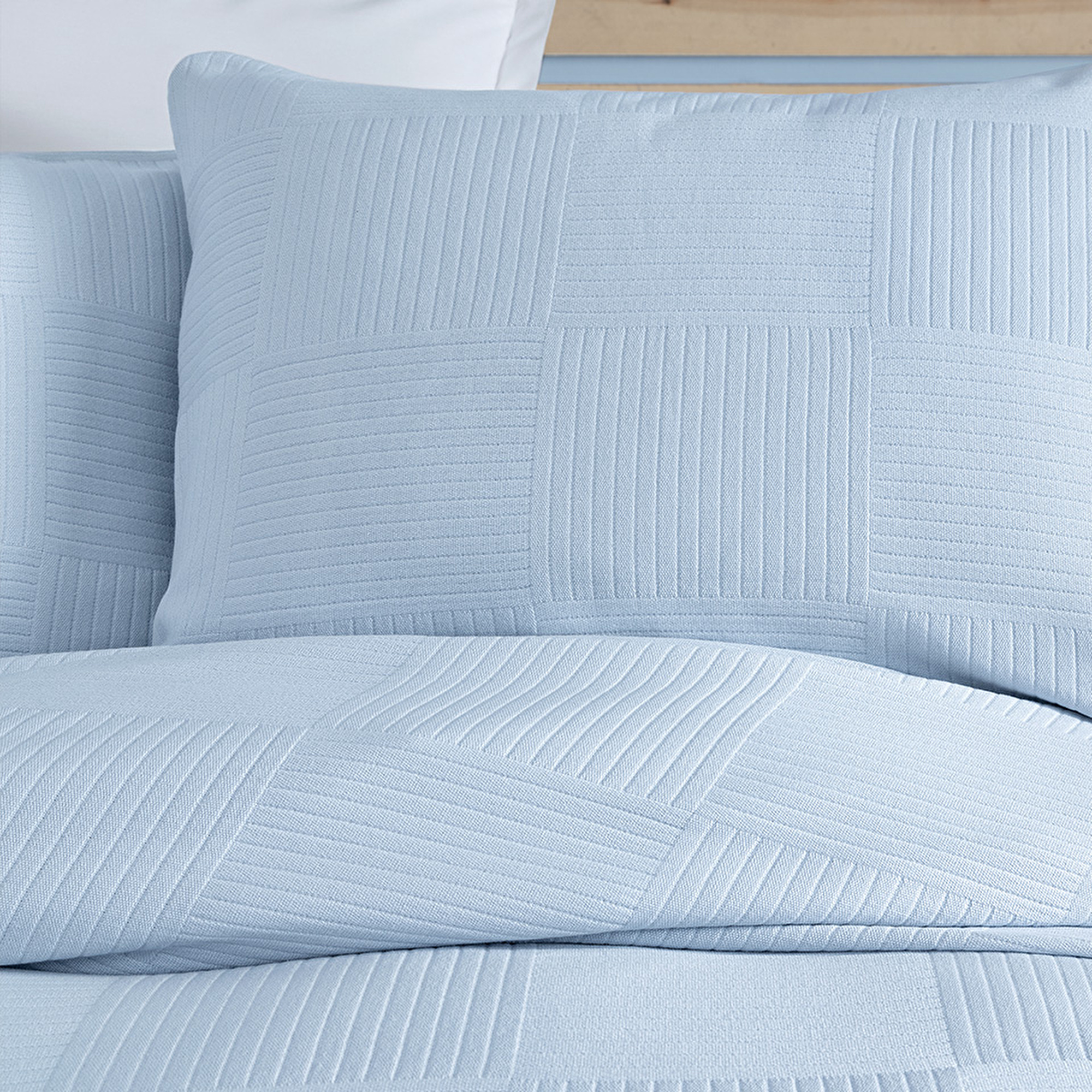 Verfijnde en comfortabele bedsprei van 100% katoen