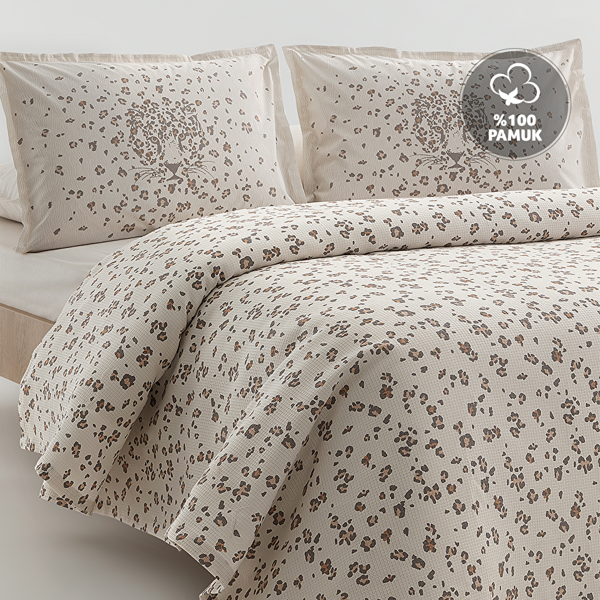 Bedrukte zomerdekbedset van 100% katoen