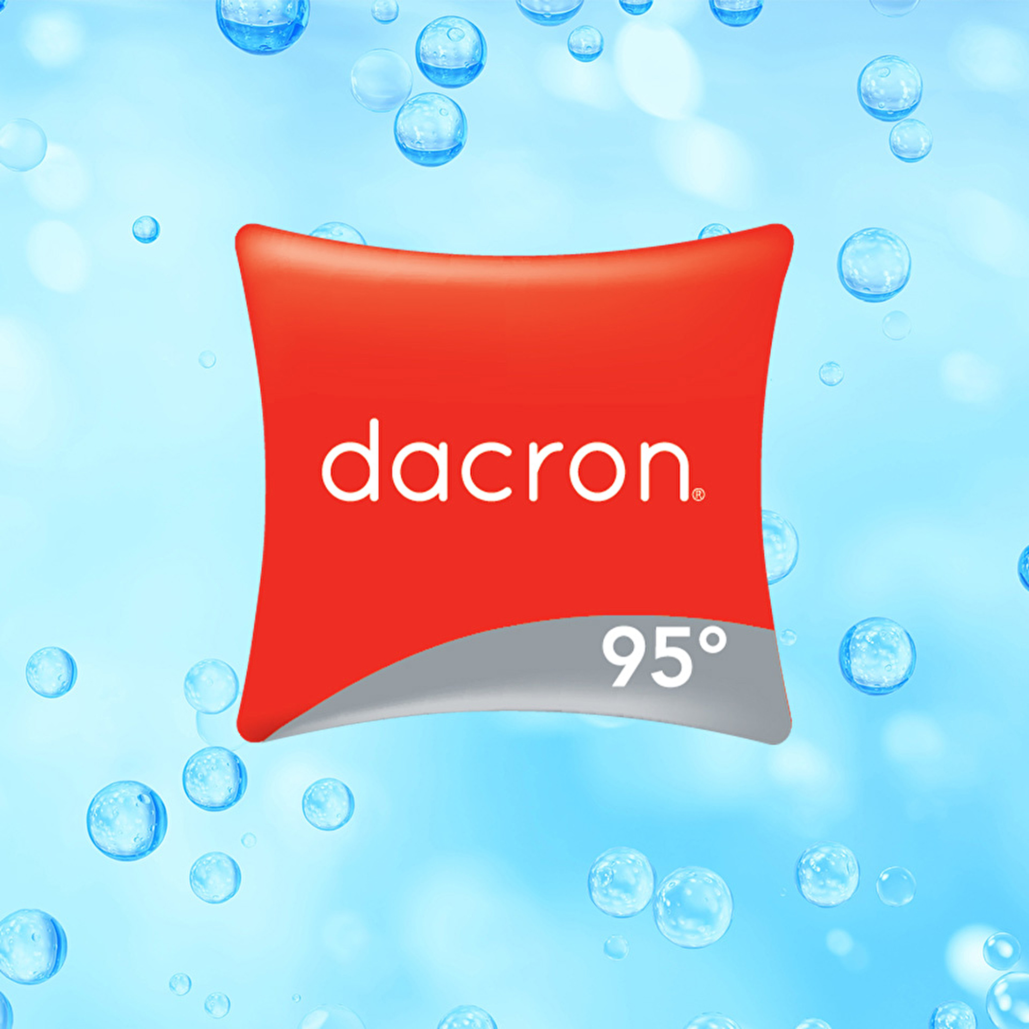 Extra schoon dankzij de speciale Dacron®-technologie