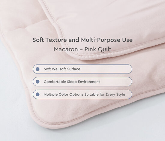 Macaron - Pink Quilt