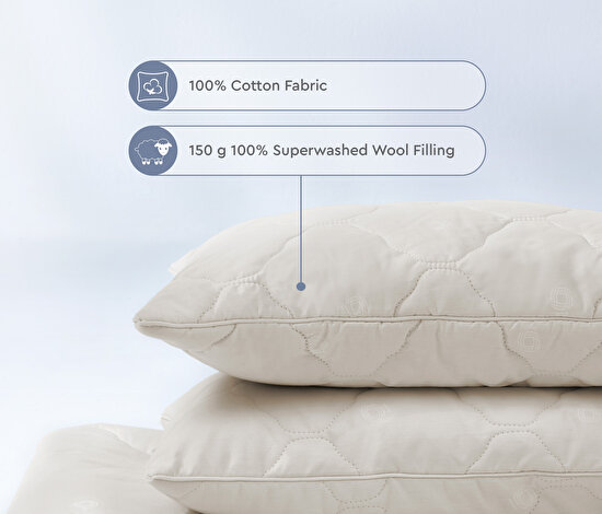 Vilnawashed Wool Baby Pillow