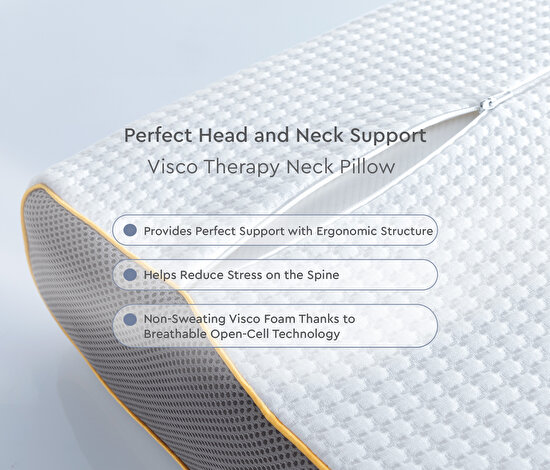 Visco Therapy Neck Pillow