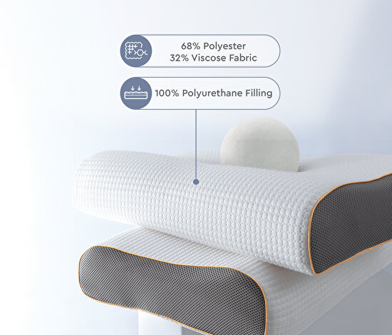 Visco Therapy Neck Pillow