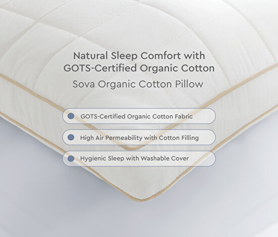 Sova Organic Cotton Pillow