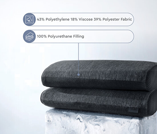 Black Ice Visco Pillow