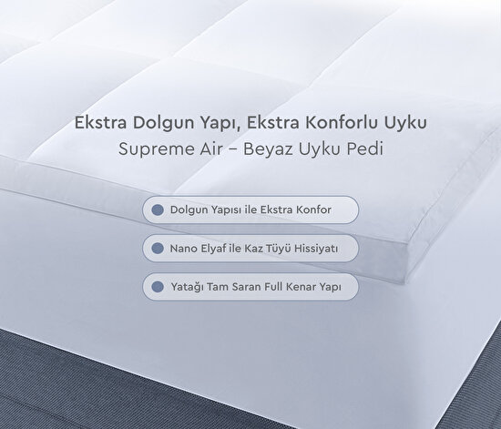 Supreme Air - Beyaz Uyku Pedi