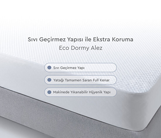 Eco Dormy Sıvı Geçirmez Alez