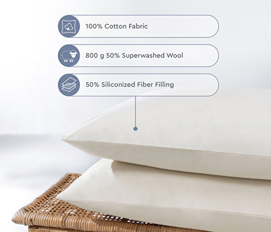Superwashed Wool Pillow