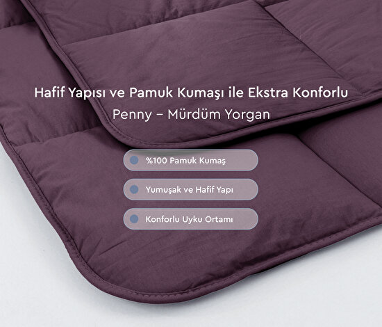 Penny - Mürdüm Yorgan