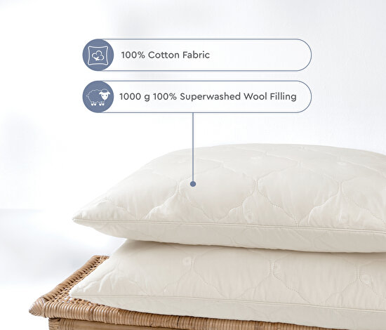 Vilnawashed Wool Pillow