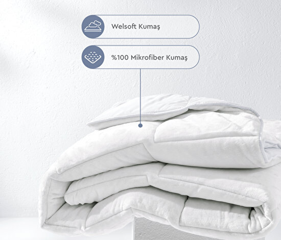 Veldon Soft - Beyaz Yorgan