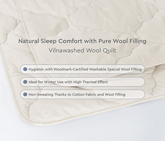 Vilnawashed Wool Quilt