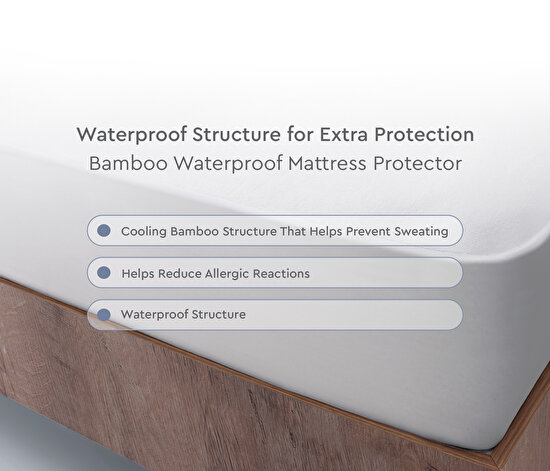 Bamboo Liquid Proof Mattress Protector