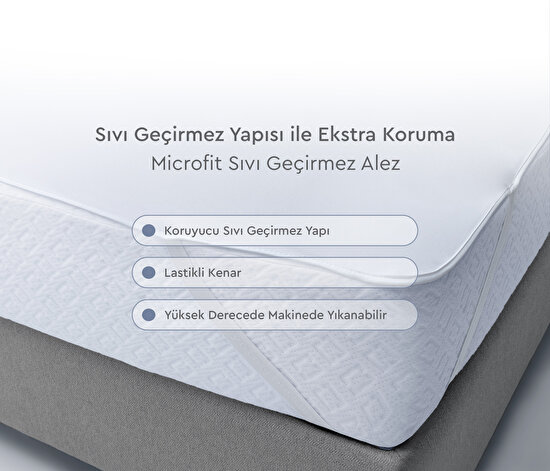 Microfit Sıvı Geçirmez Lastikli Bebek Alez