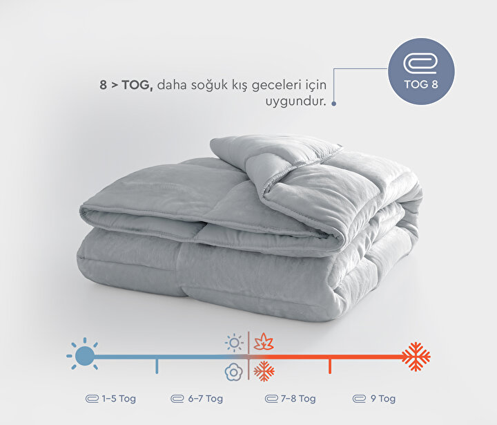 Macaron - Grey Wellsoft Quilt