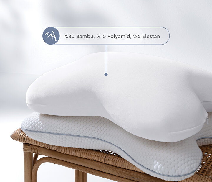 Visco Leta - White Pillowcase