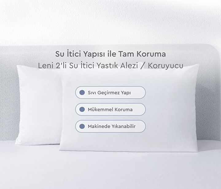 Leni 2-Pack Water Repellent Pillow Protector