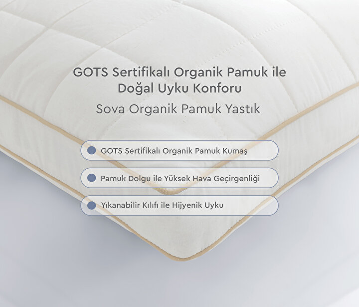 Sova Organic Cotton Pillow