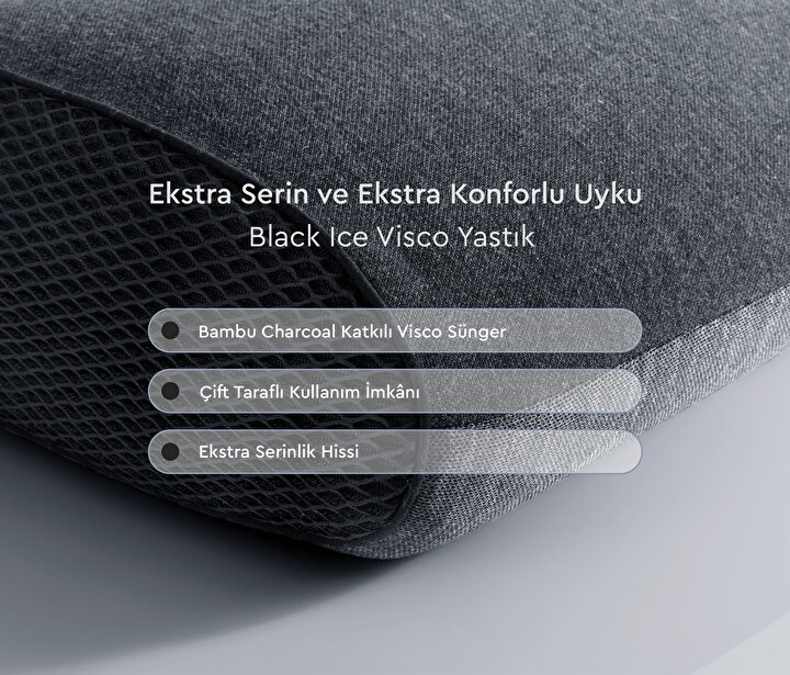 Black Ice Visco Pillow