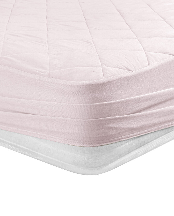 Macaron - Pink Full Edge Mattress Protector