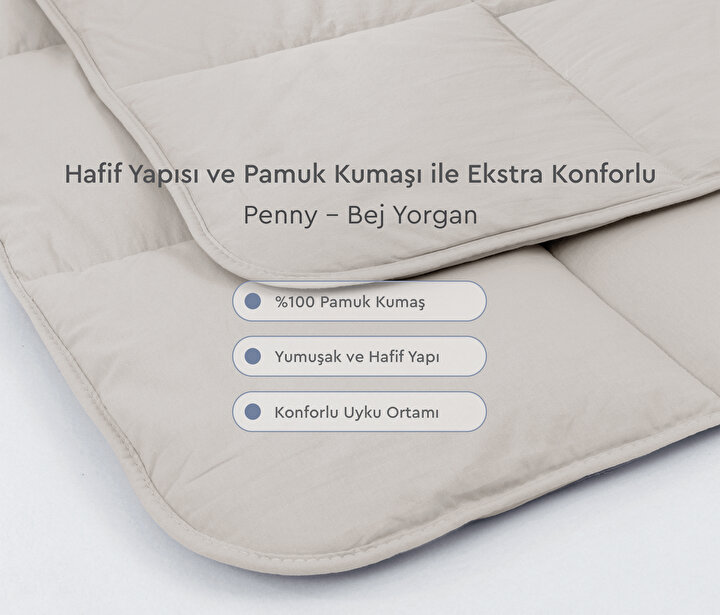 Penny - Beige Quilt