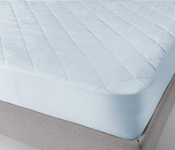 Macaron - Blue Full Edge Mattress Protector