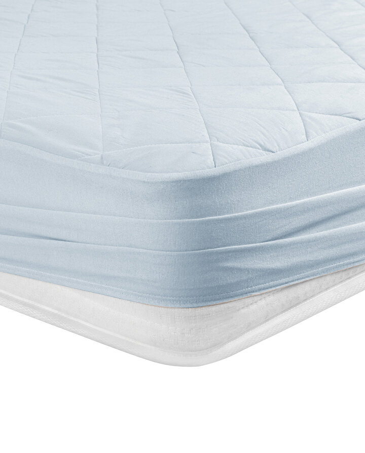 Macaron - Blue Full Edge Mattress Protector