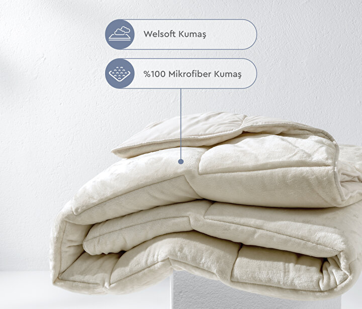 Veldon Soft - Cream Quilt