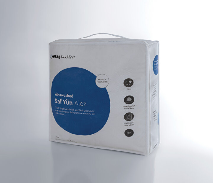 Vilnawashed Wool Baby Mattress Protector