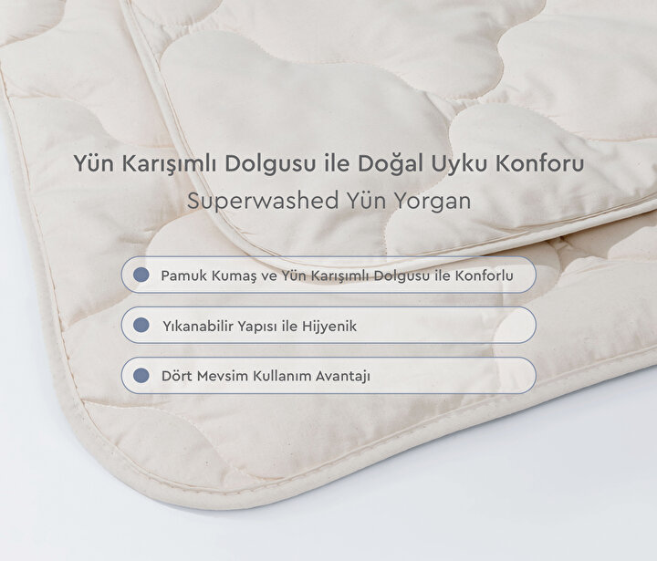 Superwashed Wool Quilt