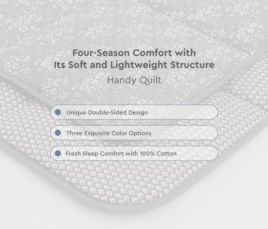 Thalia Quilt - Anthracite